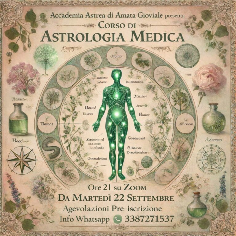 Corso Astrologia medica
